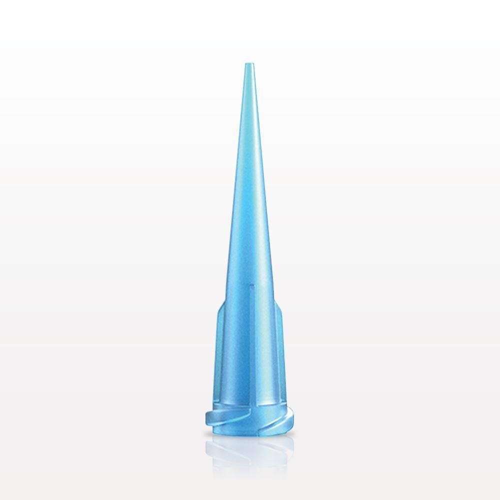 Straight Dispensing Tip, Female Luer Lock , Blue