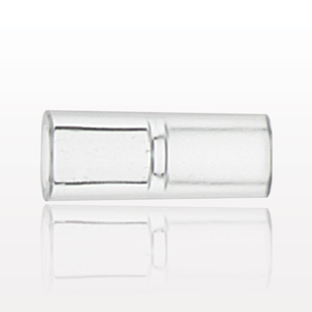 Straight Connector, Tubing Port, Clear