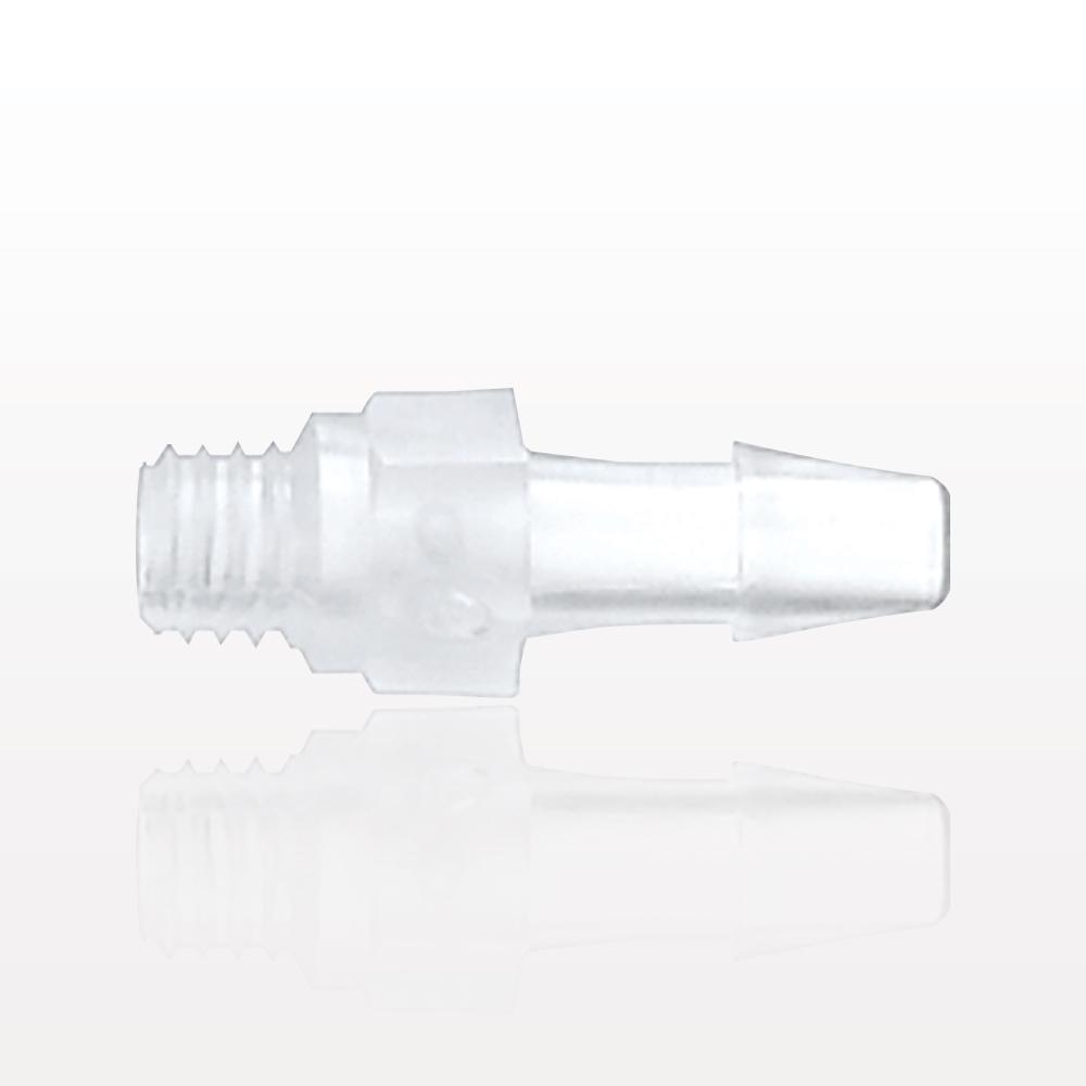 Threaded Connector, Barbed, Natural