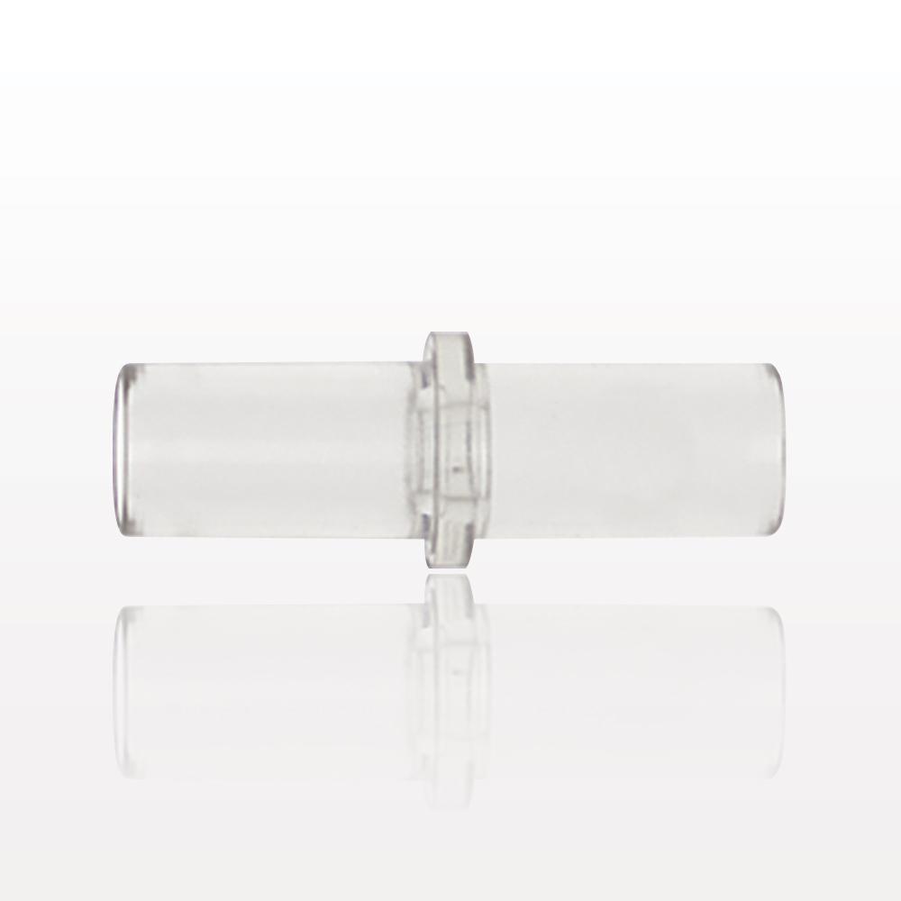 Straight Connector, Tubing Port, Clear