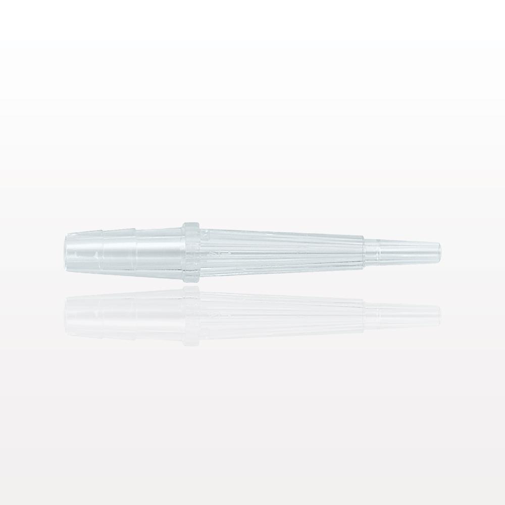 Straight Connector, Reducer, Barbed, Male Luer Slip, Natural