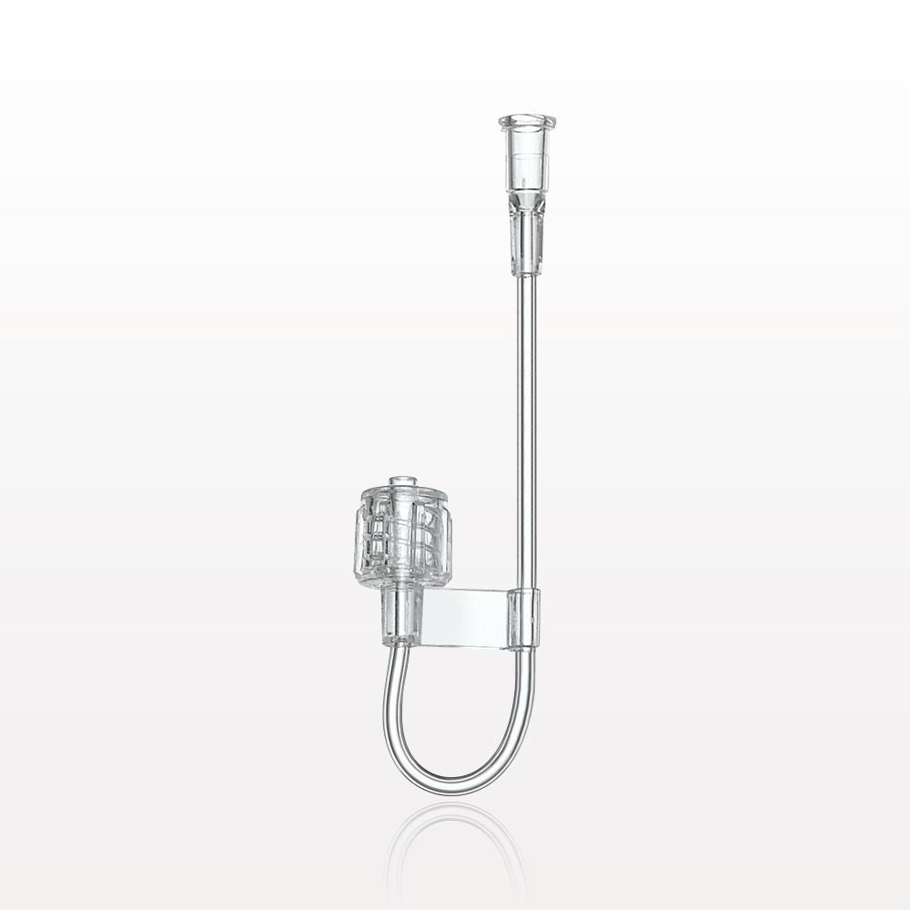 J-Loop Extension Line, Male Luer Lock to Female Luer Lock