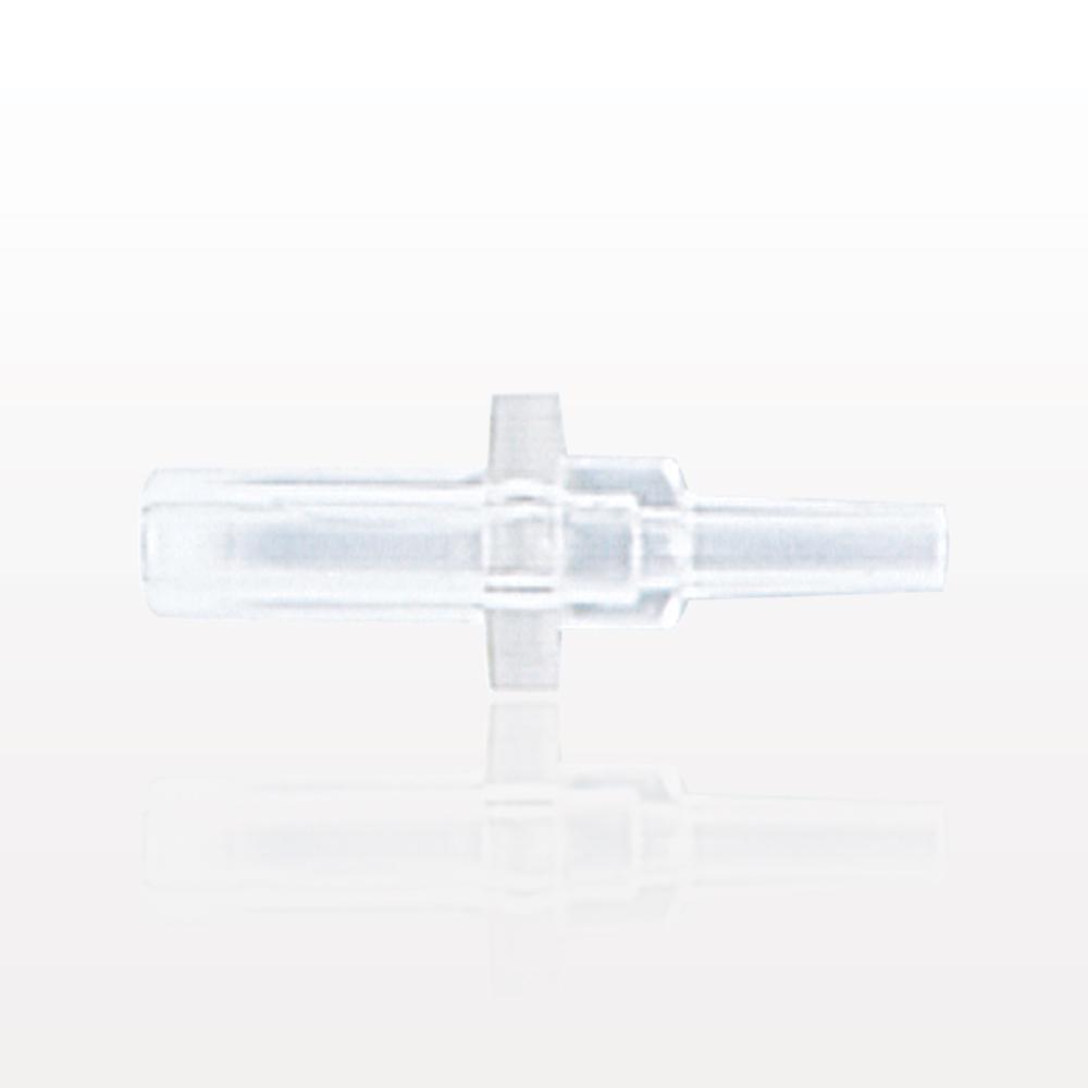 Straight Connector, Reducer, Tubing Port, Clear