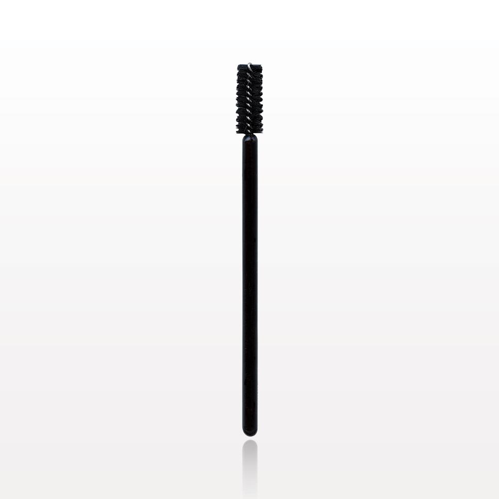 Short Head Mascara Wand with Black Handle, 3.66 inch