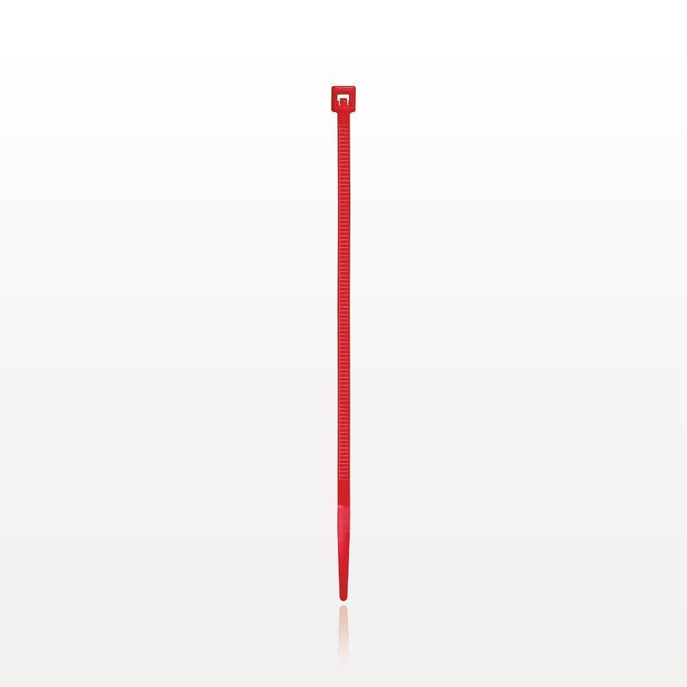 General Purpose Non-Reopening Cable Tie, Red 100/Bag