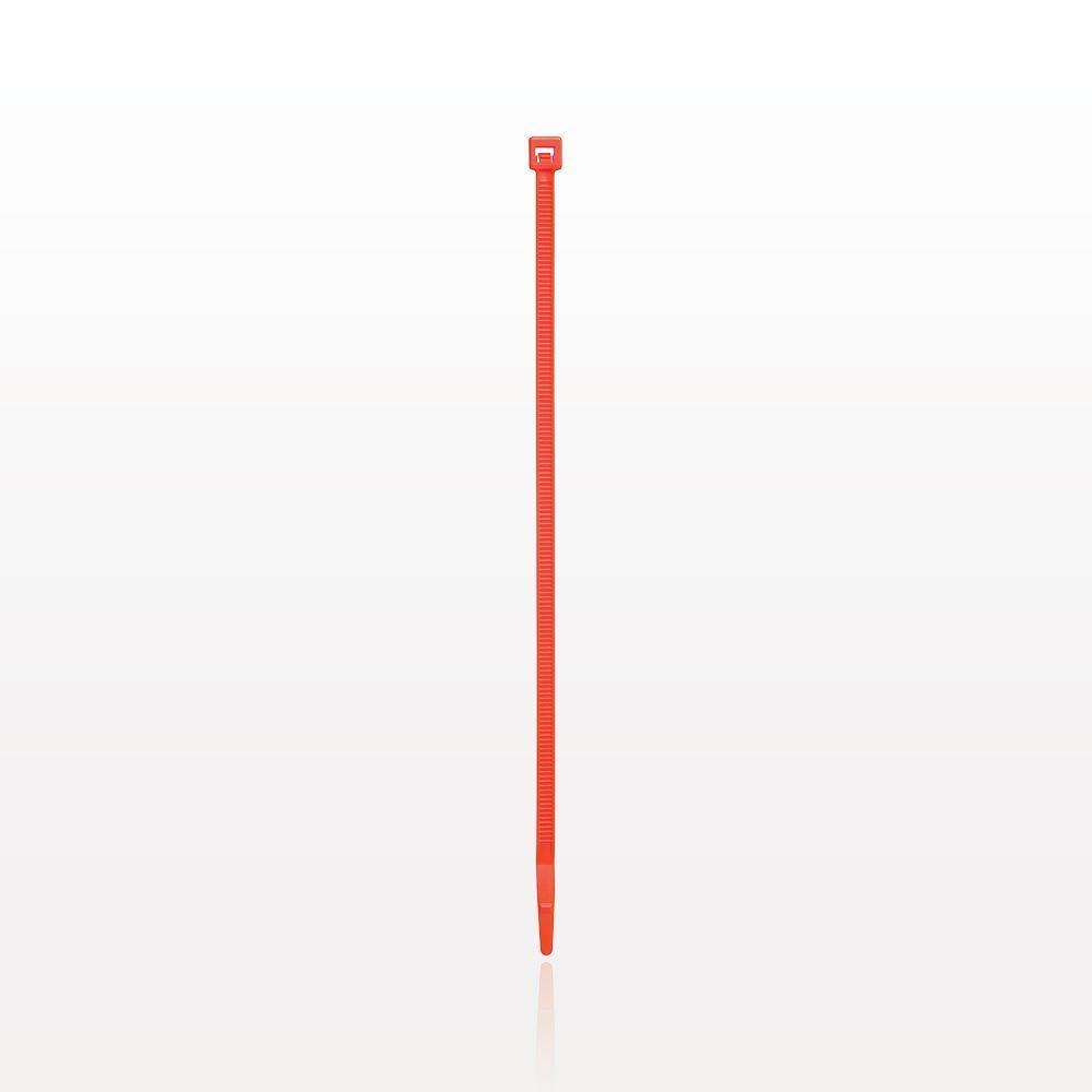 General Purpose Non-Reopening Cable Tie, Orange 100/Bag