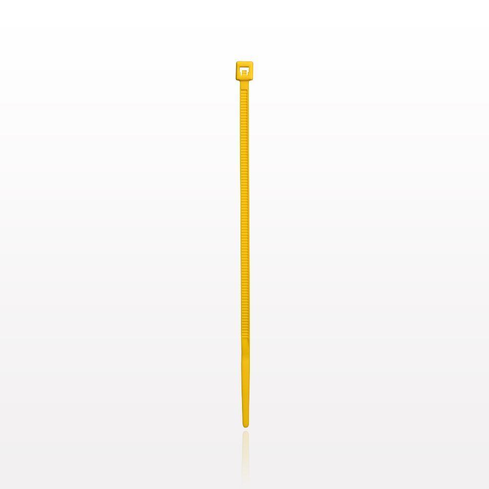 General Purpose Non-Reopening Cable Tie, Yellow 100/Bag