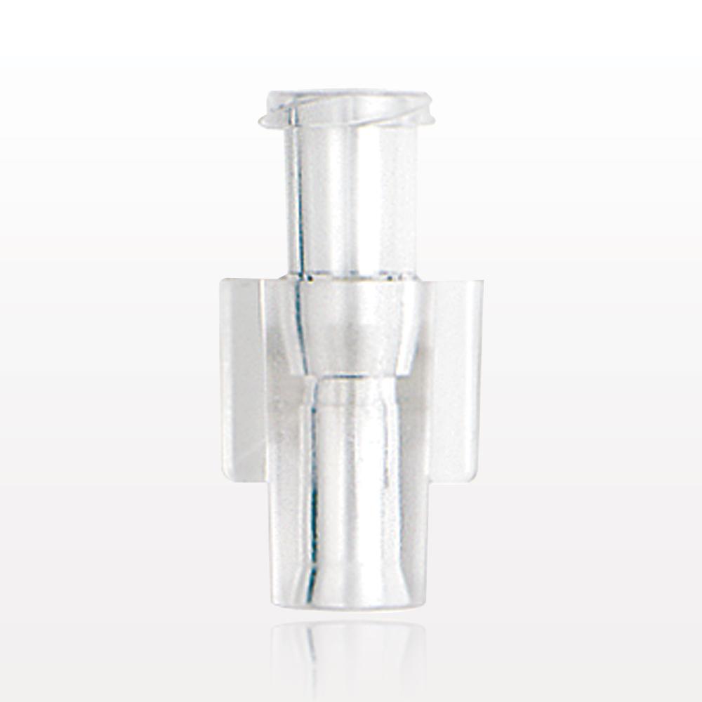 Female Luer Lock, Tubing Port, Clear