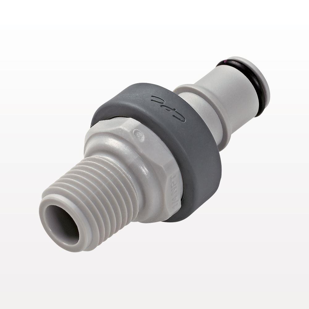 NS4 Connector, Insert, Valved, Threaded