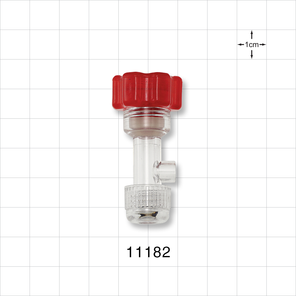 Tuohy Borst Adapter, Threaded Flare Connector