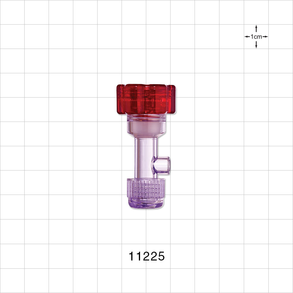 Tuohy Borst Adapter, Threaded Flare Connector