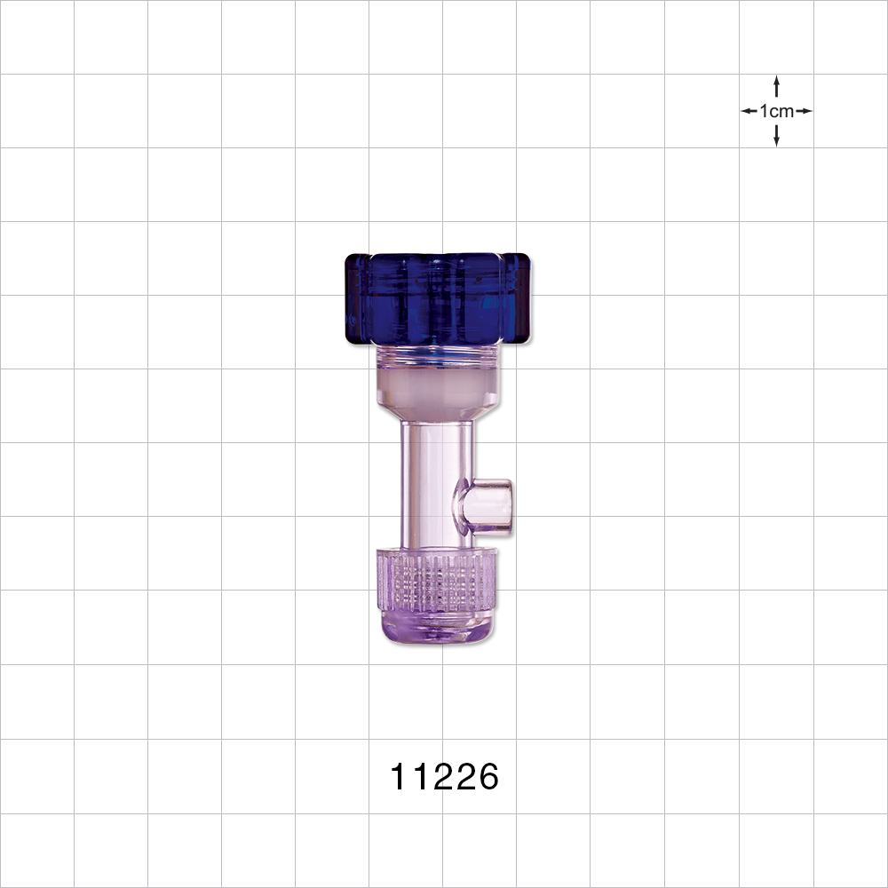 Tuohy Borst Adapter, Threaded Flare Connector