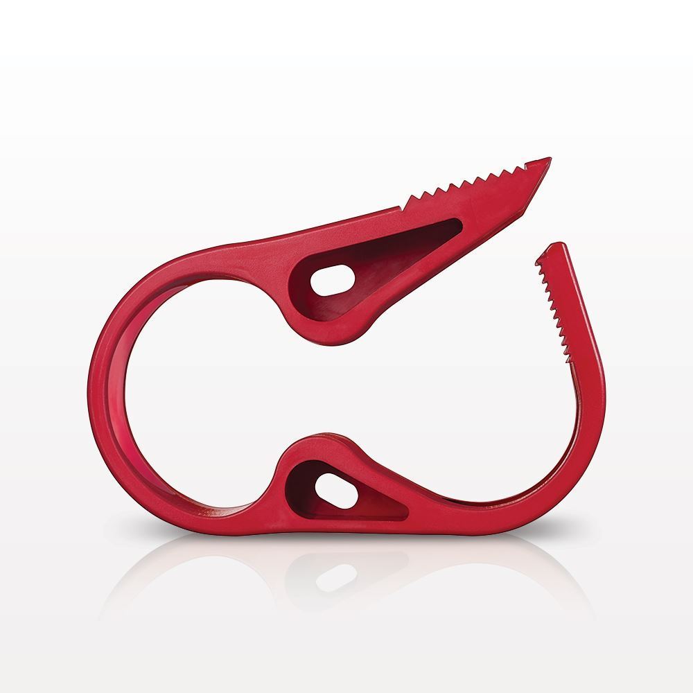 Pinch Clamp, Ratchet-Style, Red