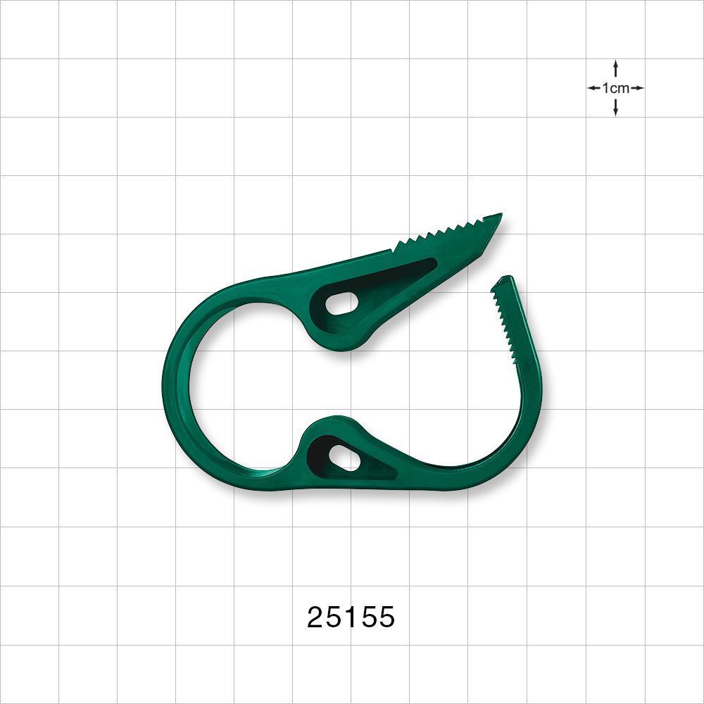 Pinch Clamp, Ratchet-Style, Green