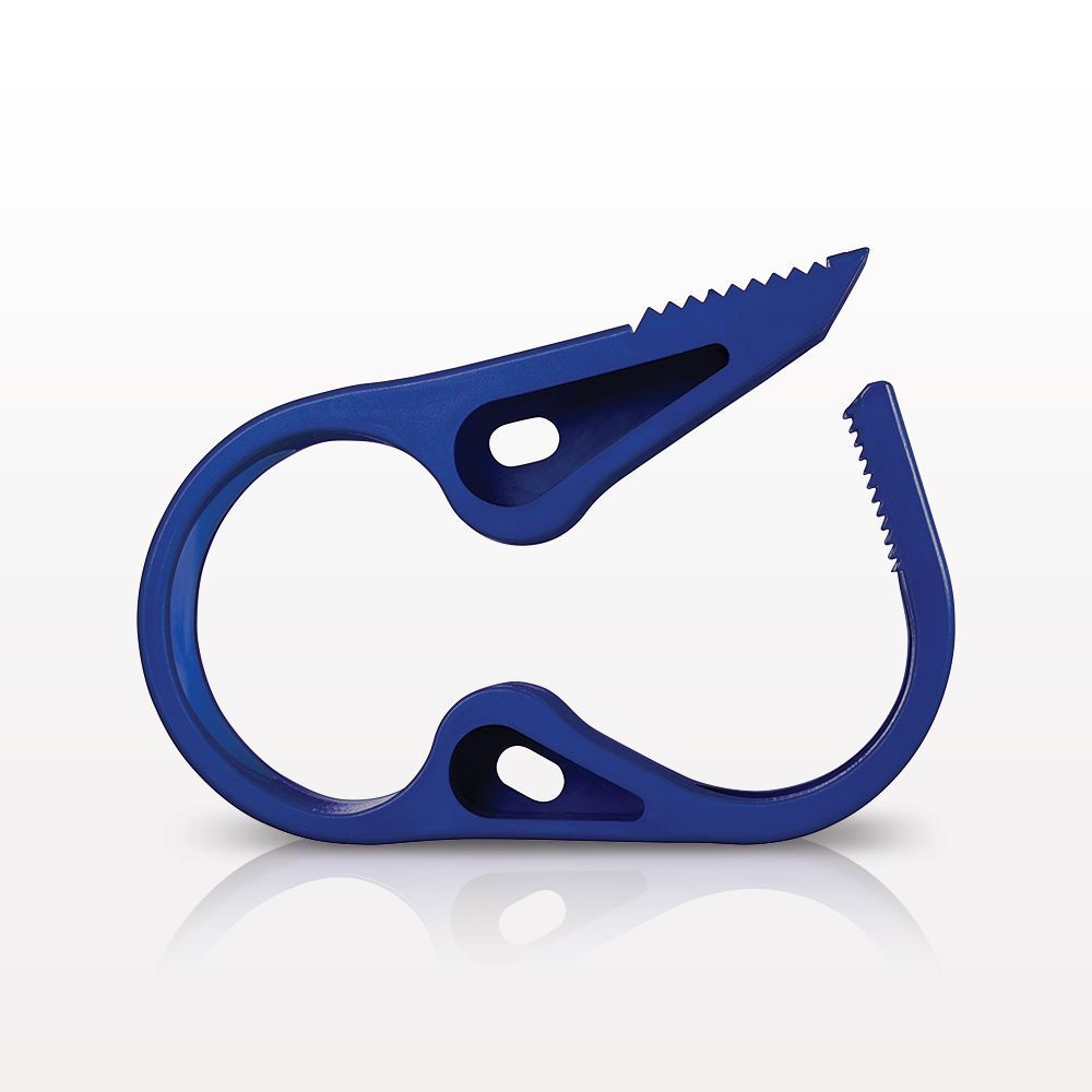 Pinch Clamp, Ratchet-Style, Blue