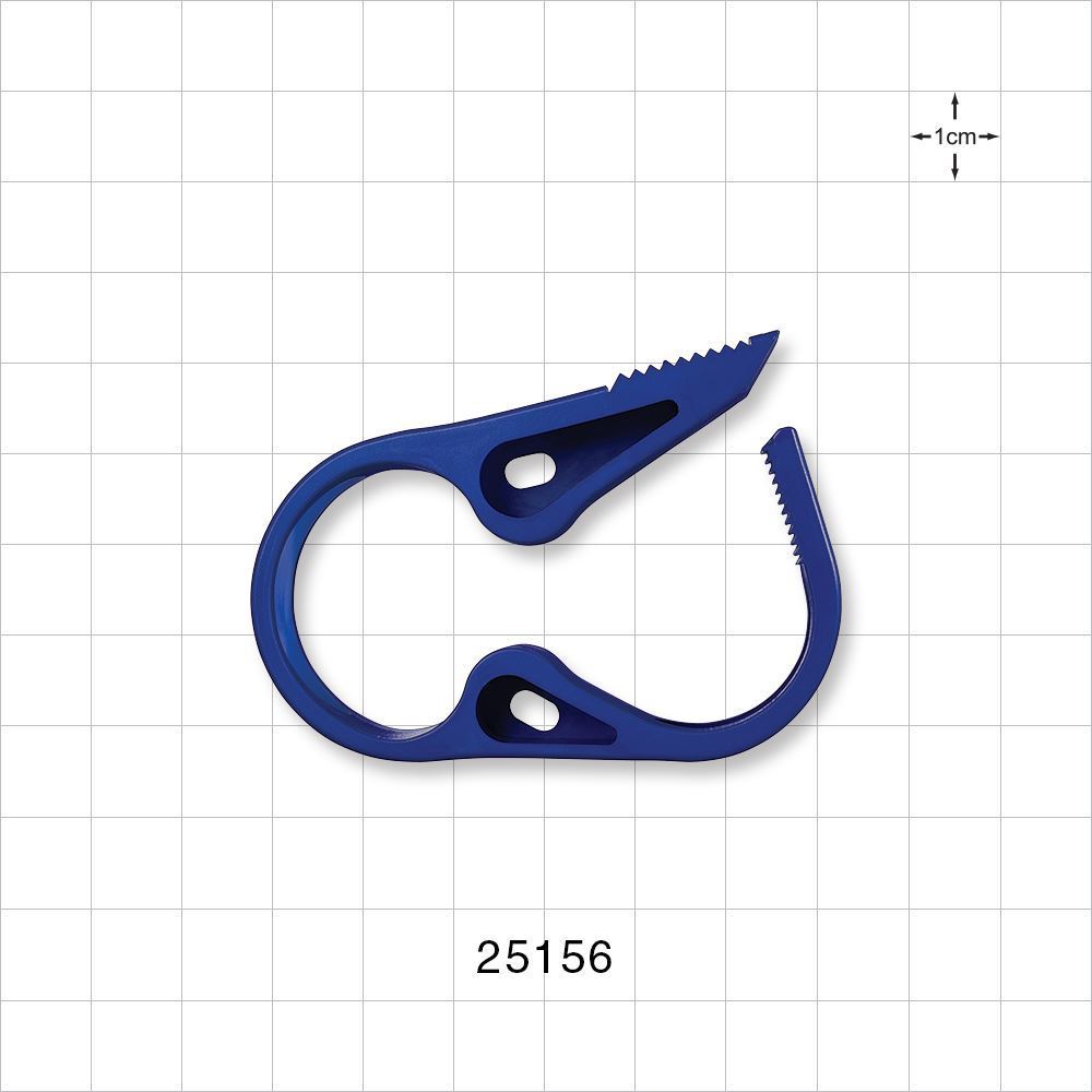 Pinch Clamp, Ratchet-Style, Blue