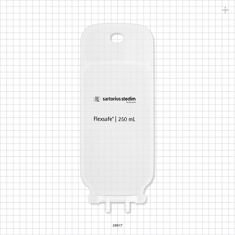 Flexsafe® 2D Bag Chamber, 2 Ports, Non-Sterile