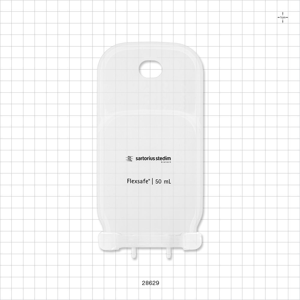 Flexsafe® 2D Bag Chamber, 2 Ports, Non-Sterile