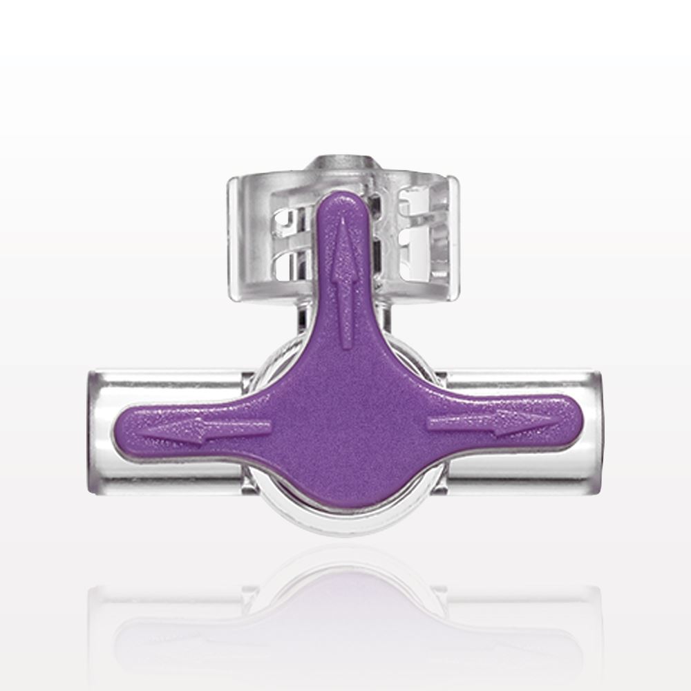 3-Way Stopcock, Male ENFit®, Tubing Ports