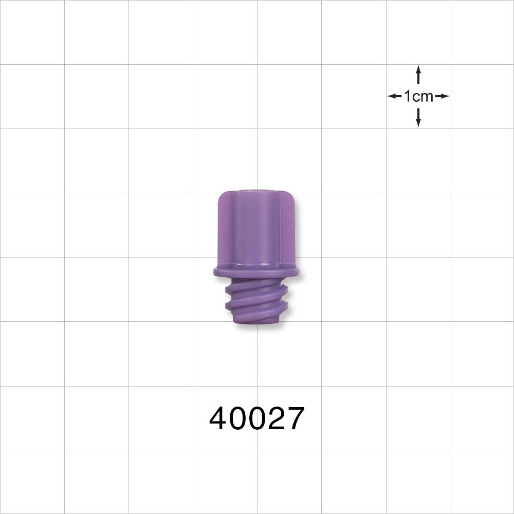 Female ENFit® Connector, Purple