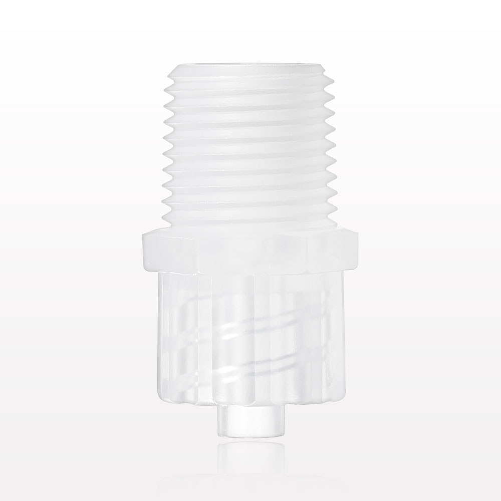 Threaded Connector, Male Luer Lock, Natural