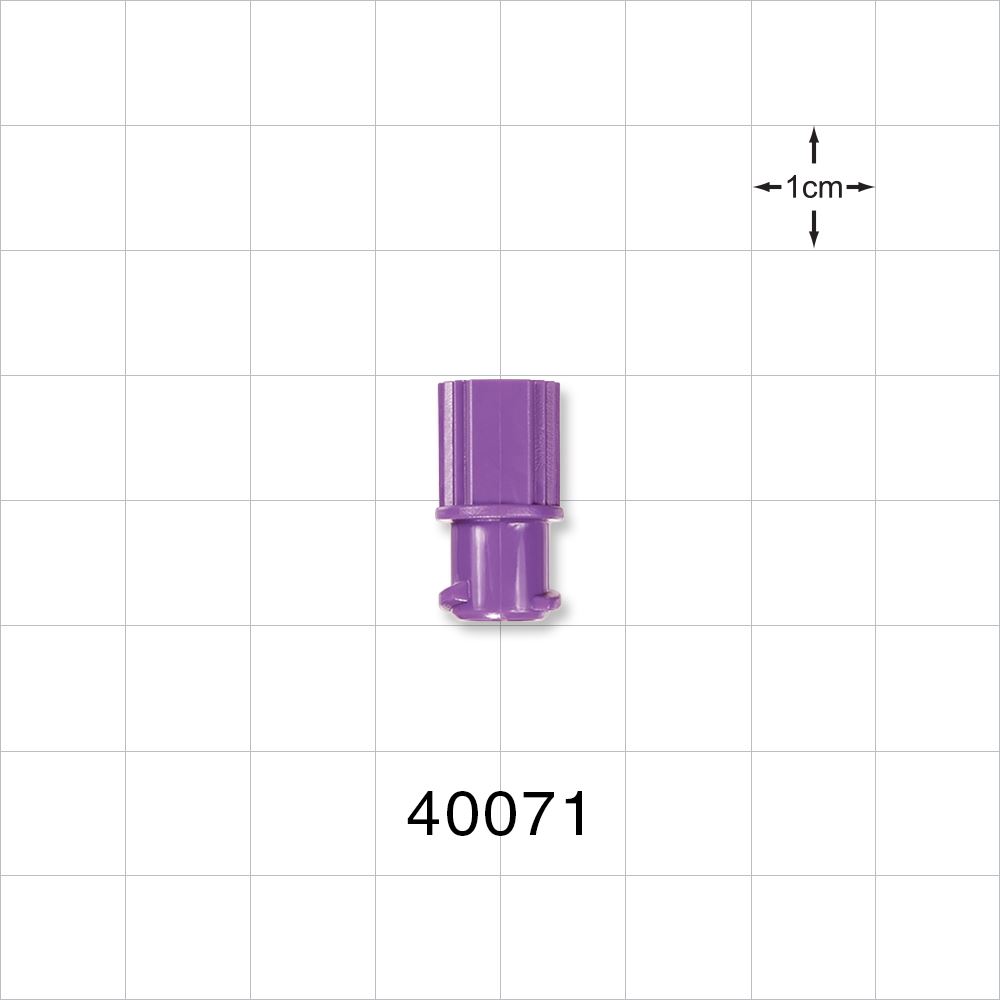 Female ENFit® Connector, Purple