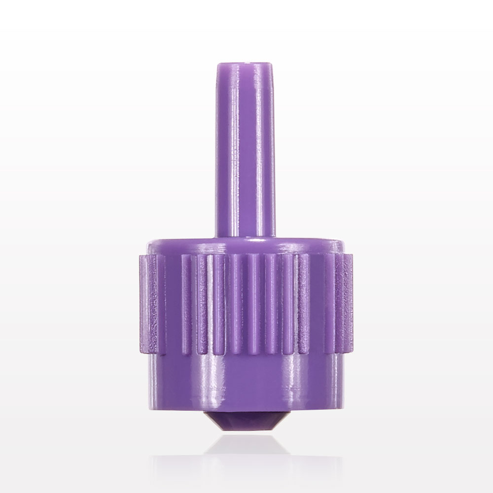 Male ENFit® Connector, Purple