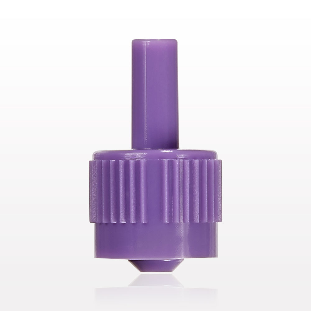 Male ENFit® Connector, Purple