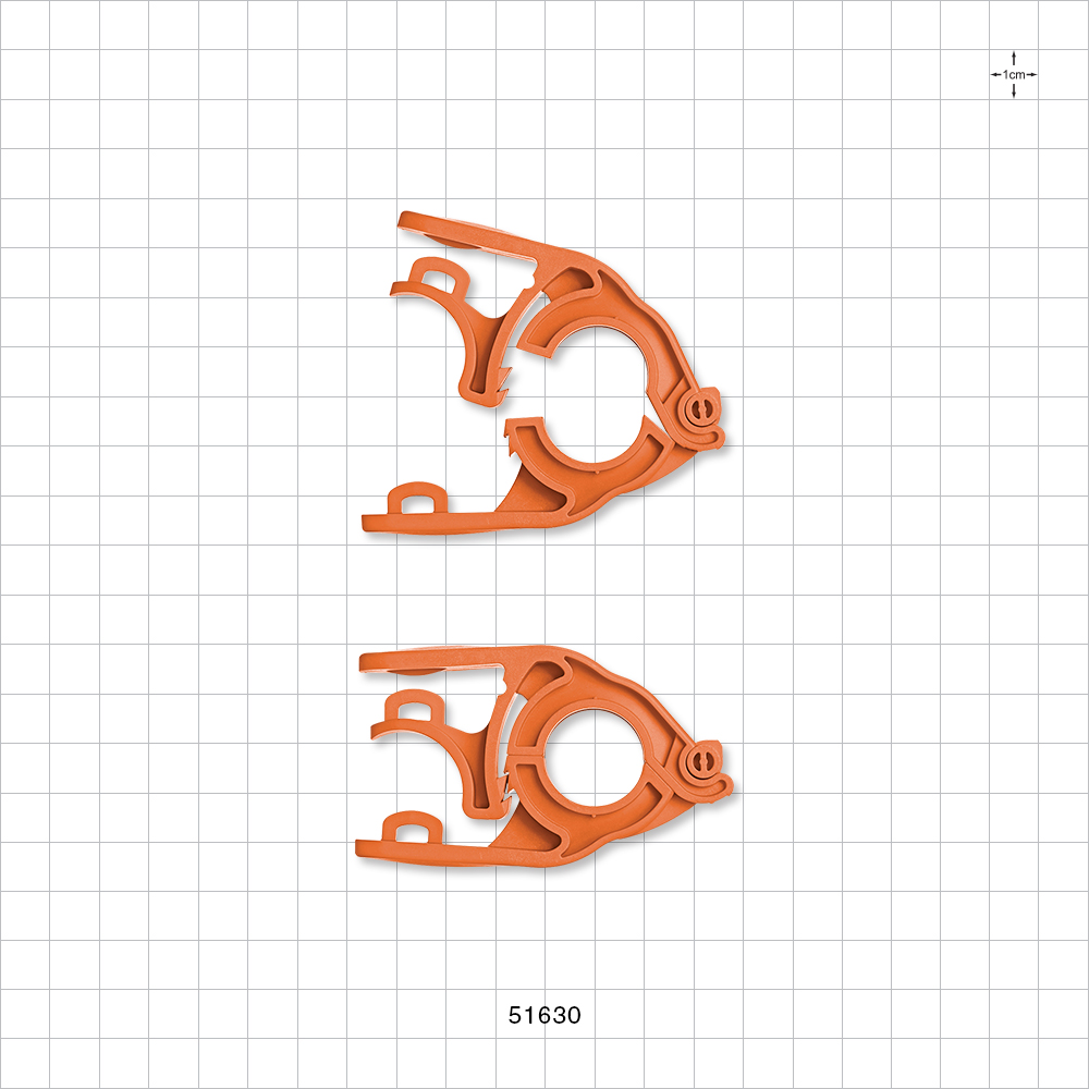 PharmaLok™ Clamp, Orange