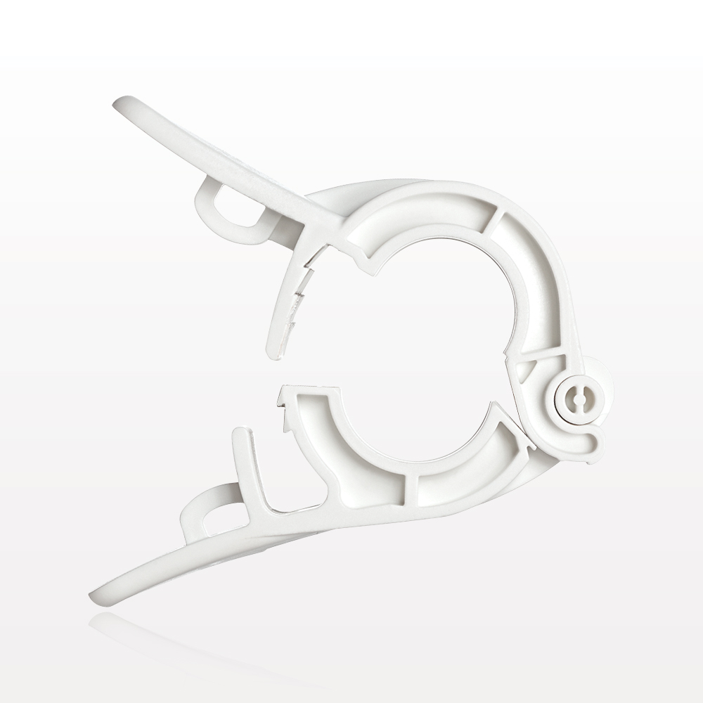 PharmaLok™ Non-Reopening Clamp, White