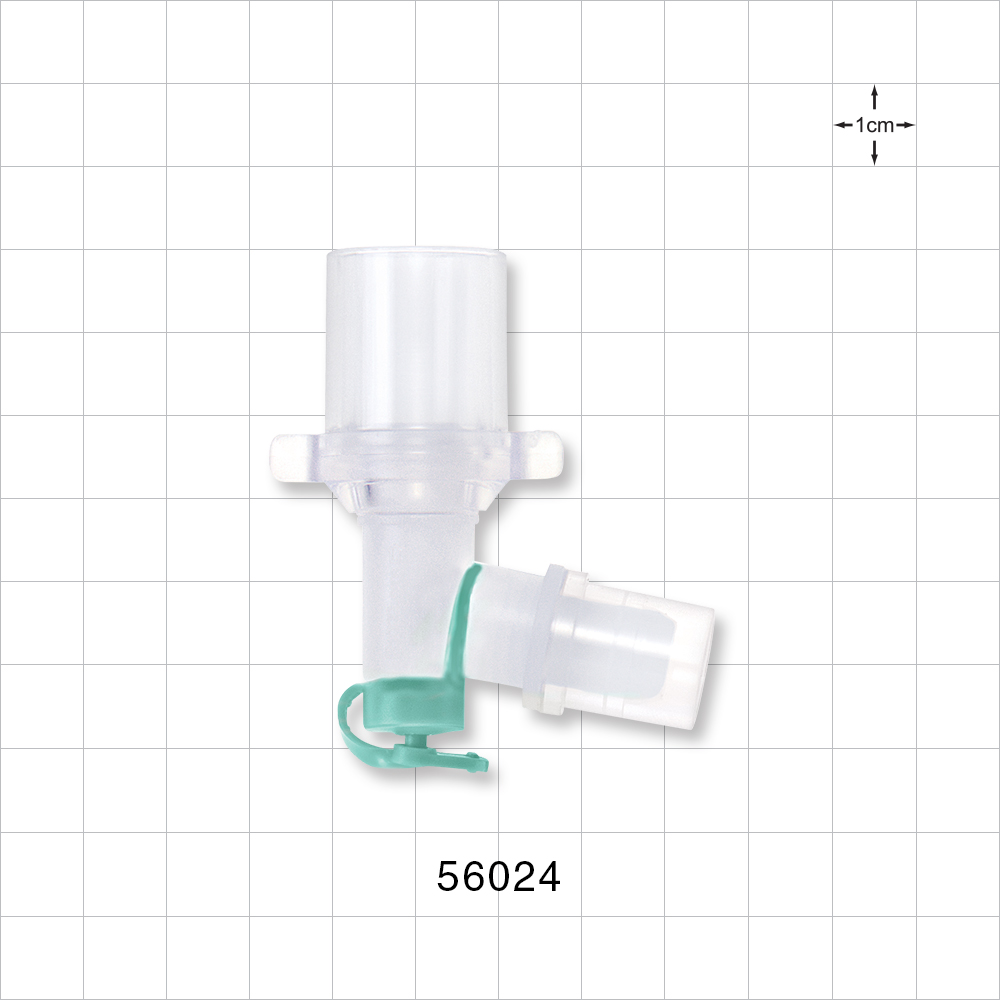 Discontinued Double Swivel Elbow Connector with Suction Port;