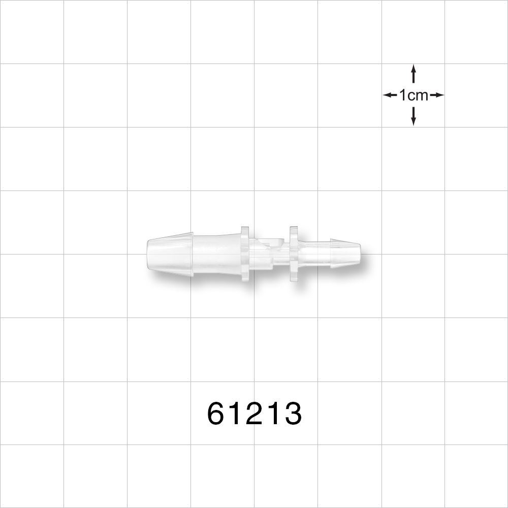 Straight Connector, Reducer, Barbed, Natural