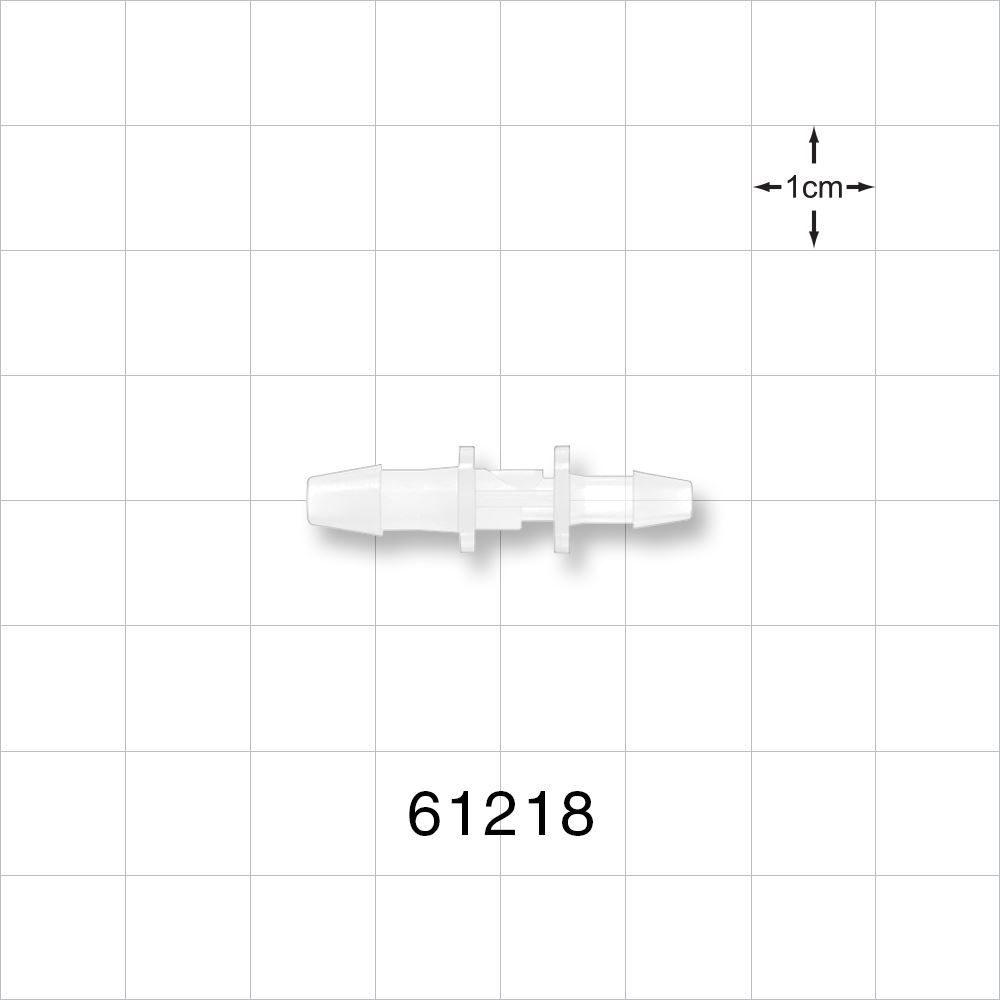 Straight Connector, Reducer, Barbed, Natural