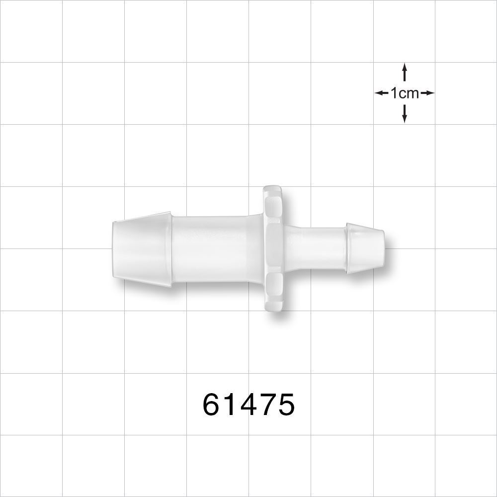 Straight Connector, Reducer, Barbed, Natural