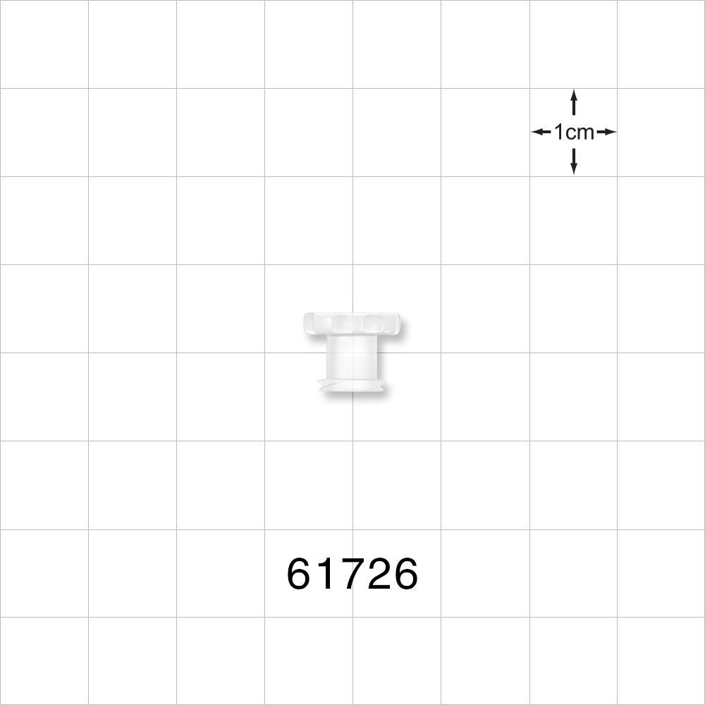 Female Luer Cap, Non-Vented, Natural