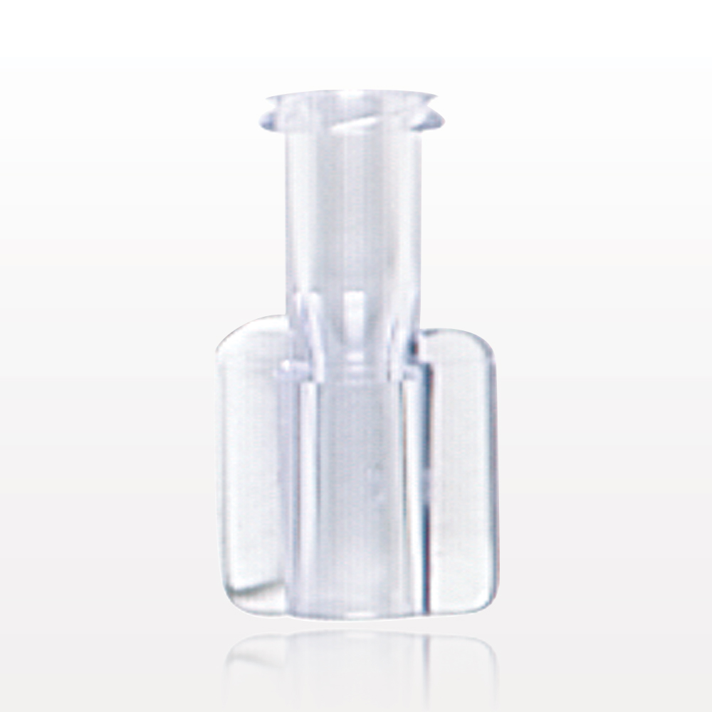 Female Luer Lock, Tubing Port, Clear