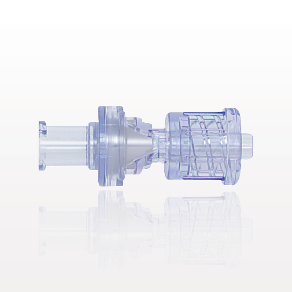 Check Valve, Female Luer Lock Inlet, Male Luer Lock Outlet