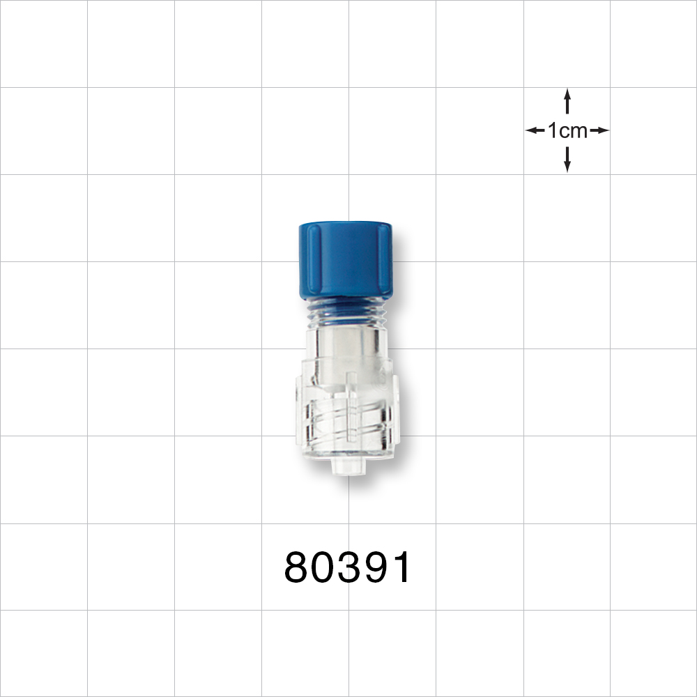 Tuohy Borst Adapter, Male Luer Lock