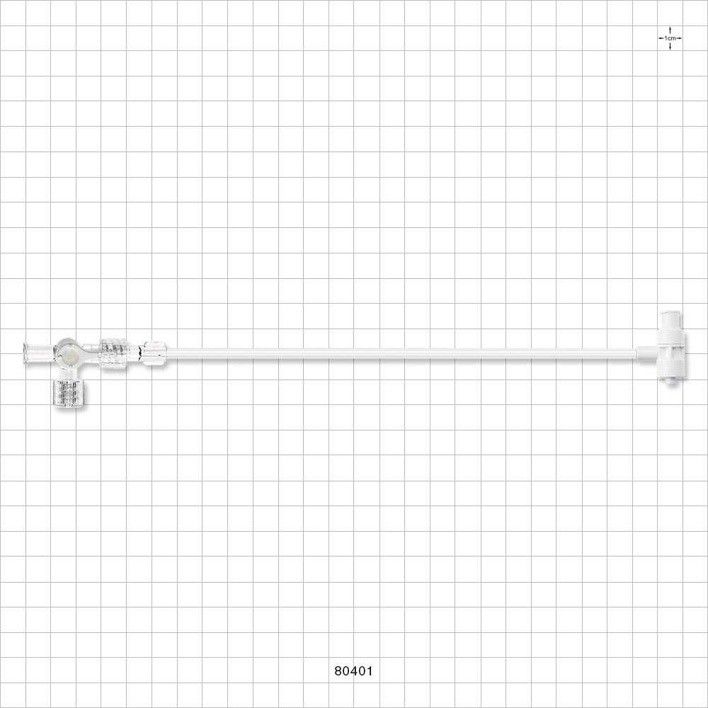 Hemostasis Valve with sideport line