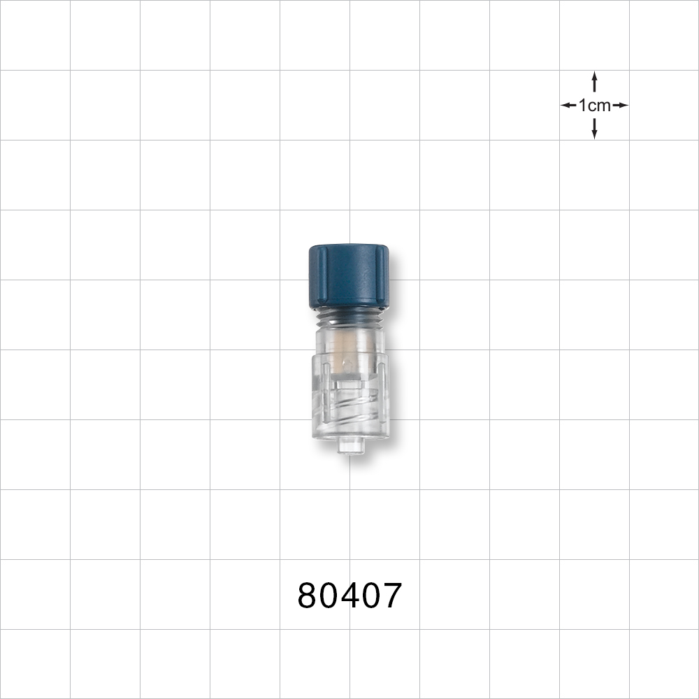 Tuohy Borst Adapter, Male Luer Lock