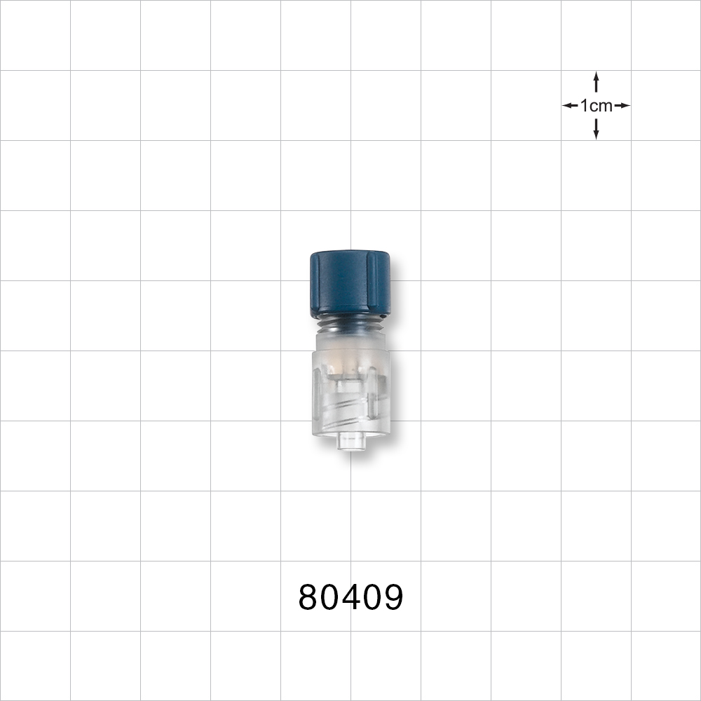 Tuohy Borst Adapter, Male Luer Lock