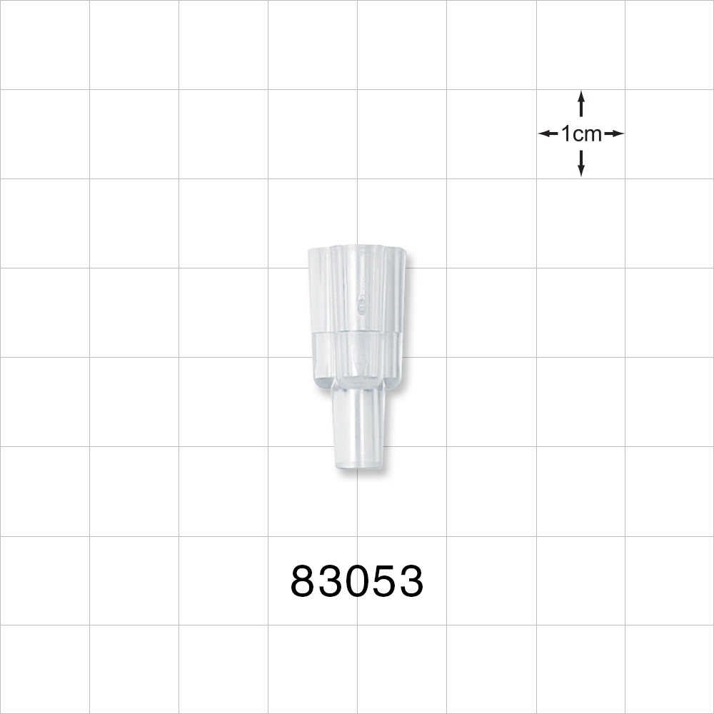 Y Connector, 3-Way, Parallel, Tubing Ports, Natural