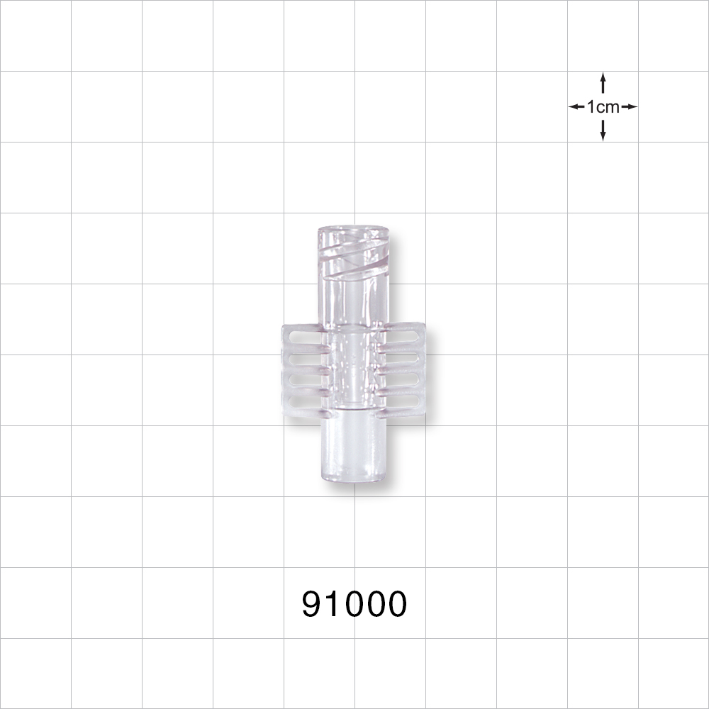 Dialysis Connector, Clear