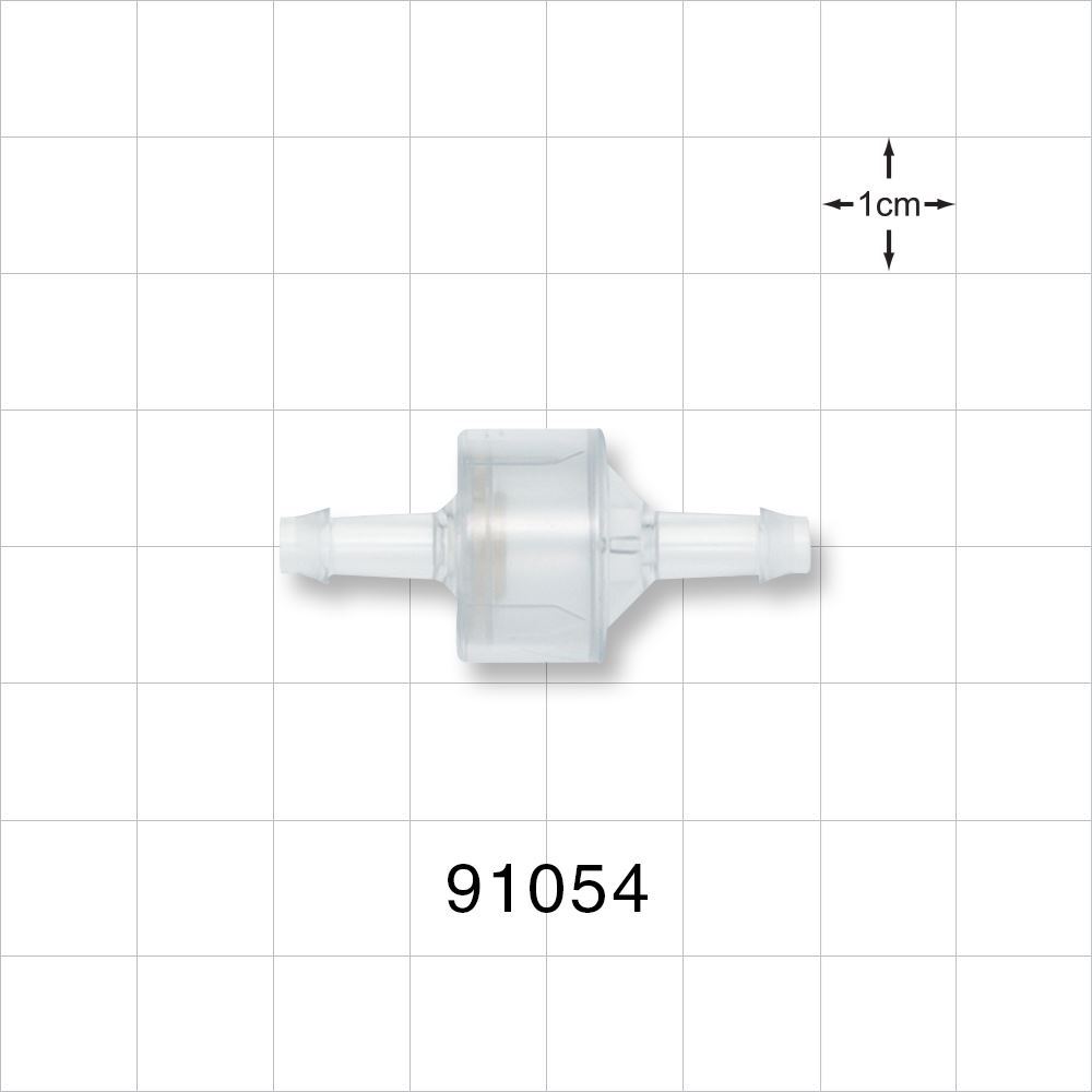 High-Flow Check Valve, Barbed