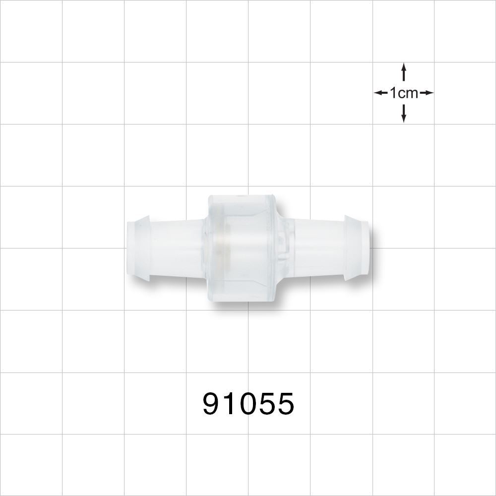 High-Flow Check Valve, Barbed