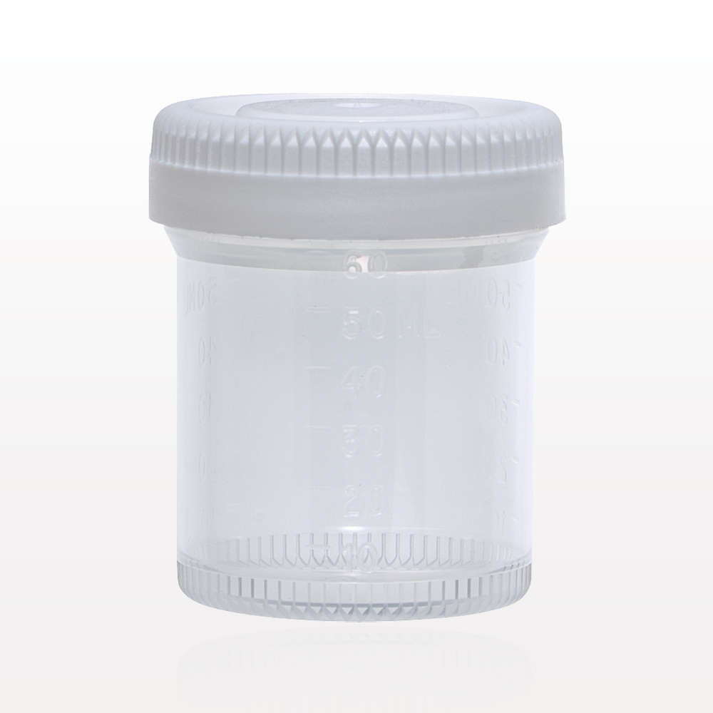 Specimen Container w/White Cap