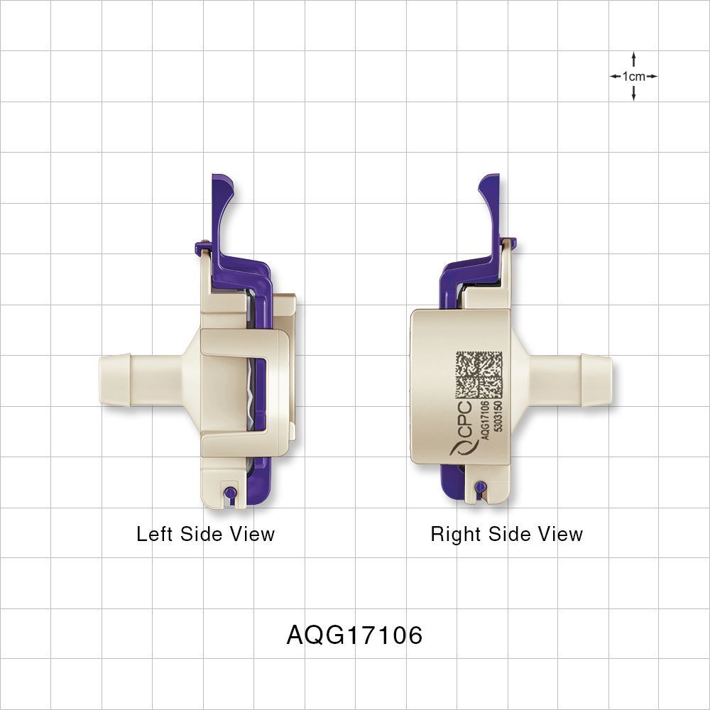 AseptiQuik G Connector, Genderless, Barbed