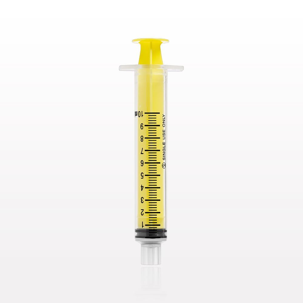 Male Slip NRFit™ Syringe, Yellow