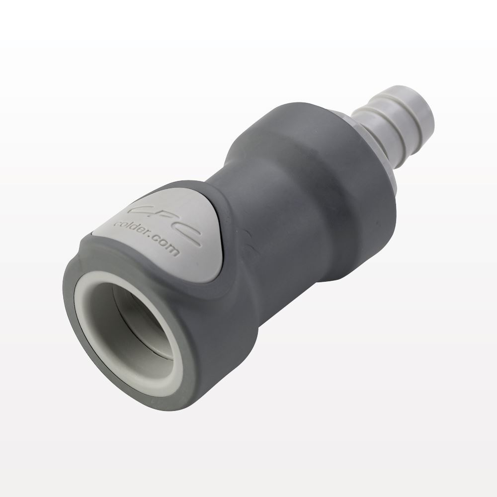 NS6 Connector, Body, Valved, Barbed