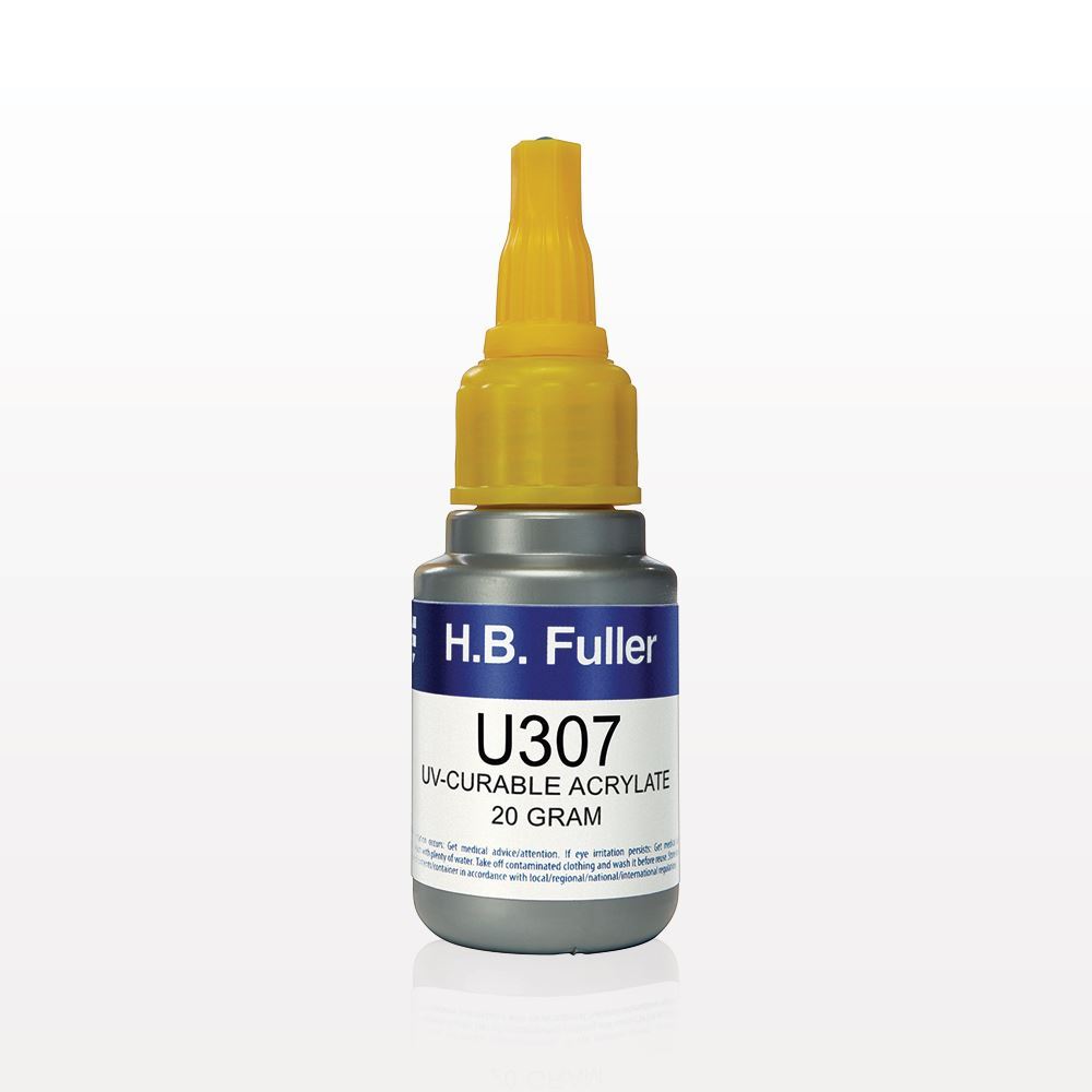 UV-Curable Acrylate 20 gram, Medium to High Viscosity for Glass, Metal and Thermoplastics